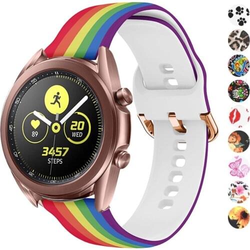 20mm bands for samsung galaxy watch 3 41mm band active 2 strap for amazfit bip gts gtr honor watch magic 2 42mm correa bracelet