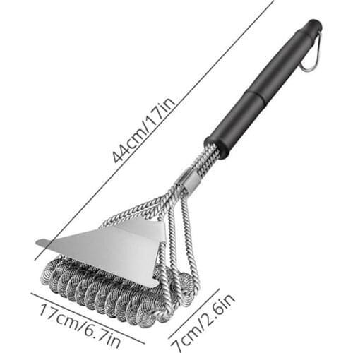 Grill Brush Scraper Best BBQ Cleaner Tools for All Grill Types Barbecue Kits Cooking Accessories Bristles Cleaning Brushes