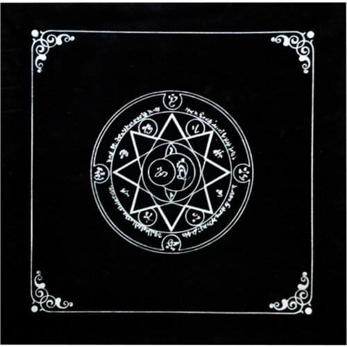 Tarot Card Tablecloth Velvet Divination Altar Cloth Board Games Fortune Astrology Oracle Cards Pad Deck Table Game Entertainment