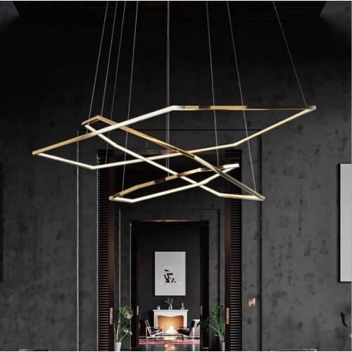 Modern iron crystal hanging lamp diamond pendant lamp design lamp hanglampen ventilador de techo lamparas de techo
