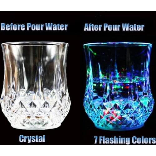 LED Flash Magic Color Changing Dragon Cup Water Activated Light-Up Beer Coffee Milk Tea Wine Whisky Bar Mug Creative Gifts-30