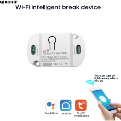 10A DIY Smart Wireless Remote Switch Socket Smart Home Automation Remote Control Switch Relay Smart Life/Tuya With Alexa Google