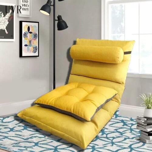 UVR Thick PP Cotton Lazy Bean Bag Tatami Foldable Rest Chair Computer Sofa Chair Living Room Reading Chair Bay Window Chair