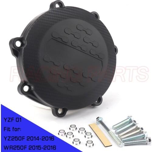 Motorcycle Clutch Cover Protection Cover Fit For YAMAHA YZ 250F YZ250F 2014 - 2016 WR 250F WR250F 2015-2016 Free shipping