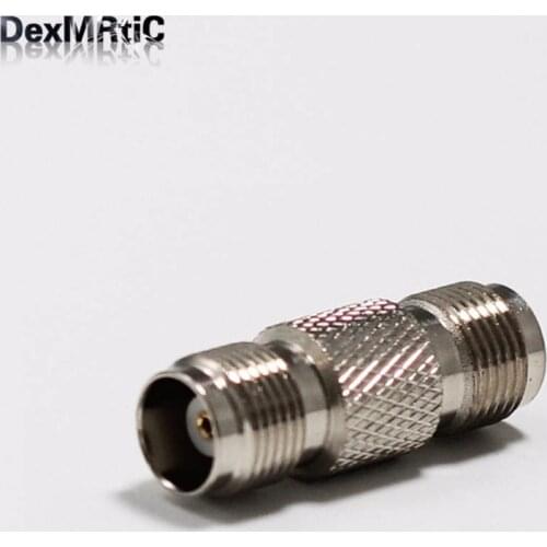 1pc TNC Female Jack switch Female Jack RF Coax Adapter convertor Straight Nickelplated NEW wholesale