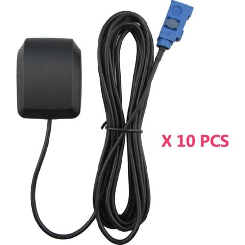 10PCS Universal GPS Antenna 3 Meters For VW RNS310 MFD2 MFD3 Aerial for Audi Passat for Mercedes for Benz Fakra 1575.42MHz