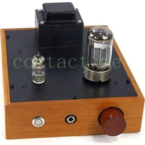 12AT7+6080 tube headphone amplifier E1, noiseless headphone power amplifier, suitable for 16 ohm-600 ohm headphones