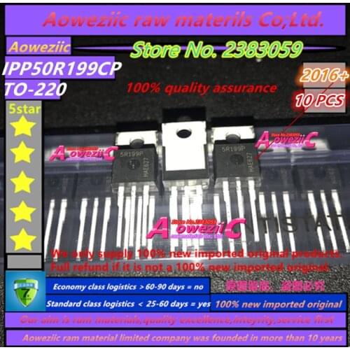 Aoweziic 2018+ 100%new imported original 5R199P IPP50R199CP TO-220 IPA50R199CP TO-220F IPW50R199CP TO-247 MOS FET
