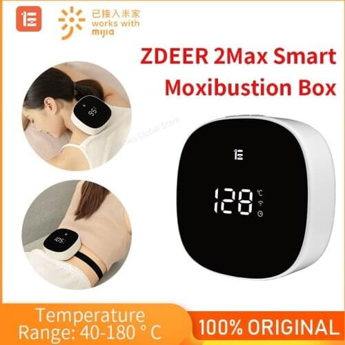 Xiaoai 2 MAX Intelligent Moxibustion Box Temperature Control 6000mAh Battery Portable Smart Control Support Mi Homes App