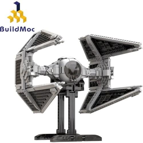 MOC Series Wars Plan UCS Interceptor TIE Slim Cockpit with Toys Building Blocks Bricks Kids Christmas Toys Boyfriend Gifts