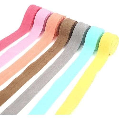 15mm Solid Elastic Band Webbing Polyester Elastic Ribbon DIY Craft Material Handmade Doll Cloth Tape Headband Basic Accessories