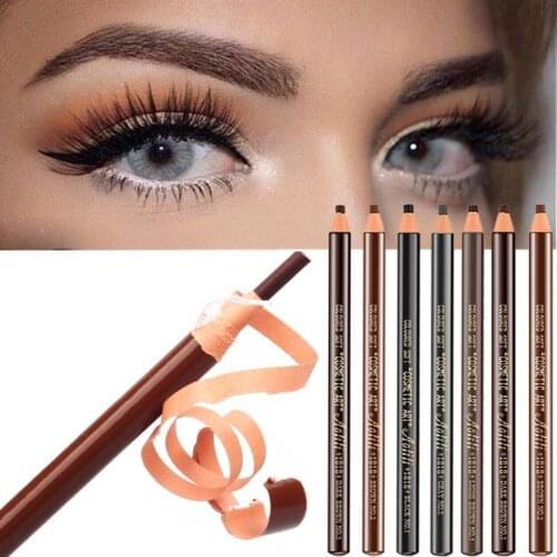 Brushed eyebrow pencil 5 colors natural waterproof natural lasting eyeliner beauty makeup brush eyebrow pencil makeup tool