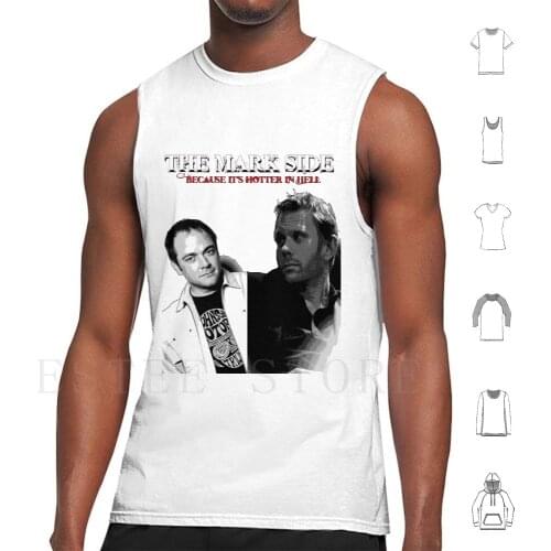 The Mark Side Tank Tops Vest Sleeveless Mark Sheppard Mark Pellegrino Spn Supernatural Geek Fangirl
