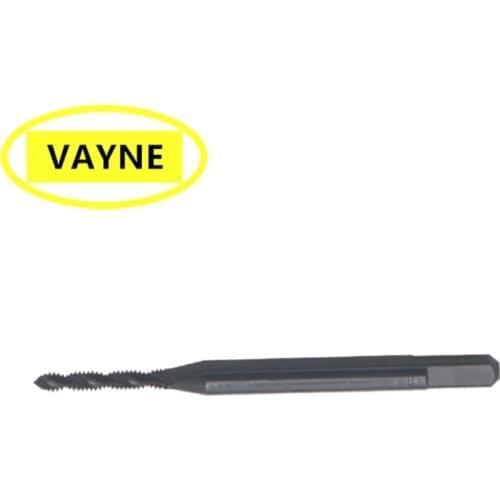 VAYNE HSSE Metric Spiral Fluted Taps with Oxidation Coated M2M2.3M2.2M2.5M2.6M3M3.5M4 & machine Fine Thread screw tap M2M4.5X0.5