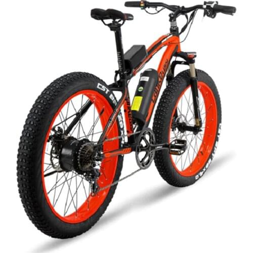 1000W Powerful Man Electric Bike Electric Aluminum Alloy 16A Lithium Battery LCD Screen Electric Bicycle 7-speed Mountain Ebike