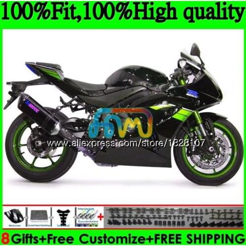 OEM Green black Injection For SUZUKI GSX-R1000 L7 L8 GSXR 1000 17 18 19 115BS.57 GSXR-1000 K17 GSXR1000 2017 2018 2019 Fairing