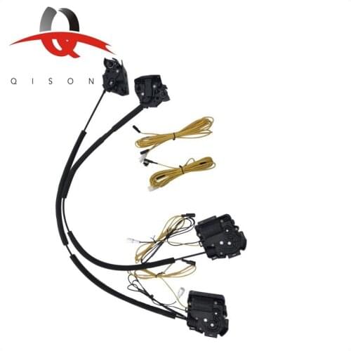 QISONG - Universal 2 Pieces Front Doors of car electric suction door lock for TOYOTA Cars most series