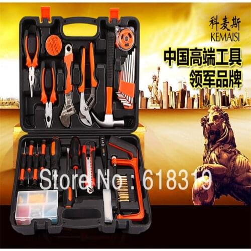Manual Household Tool kit Hardware Tools Group Set Electrician Carpentry Repair Kit Box Combination