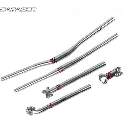 MTB Bike Handlebar 640-720 Bicycle Handlebar One-shaped Handlebar Straight Bar Bend Bar