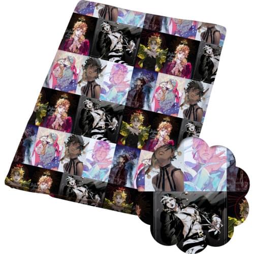 Diy 50*140Cm Cartoons Patroon Polyester Katoen Patchwor Gedrukt Voor Tissue Kids Home Textiel Voor Naaien Pop Jurk gordijn