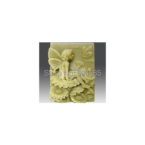 Butterfly Fairy S0084 Craft Art Silicone Soap mold Craft Molds DIY Handmade soap molds