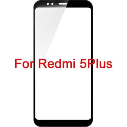20PCS Out Glass Cover Lens Phone Repair Replace Parts Front Touch Panel LCD Display Outer Screen For Xiaomi Redmi 5 Plus 5Plus
