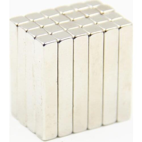 50pcs F50x5x5mm Super Powerful Strong Rare Earth Block NdFeB Magnet Neodymium N35 Magnets F50*5*5mm Free Shipping