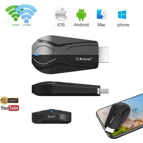 1080P TV Stick K11 WiFi Display Dongle Receiver 2.4G 5G Miracast For Airplay DLNA Full-HD Screen Mirror Anycast