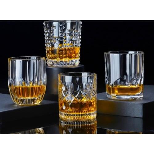 Wine Cup Cool Drink High-quality Creative Brandy Beer Glasses Whiskey Cups glass personality European style Bar Home Using