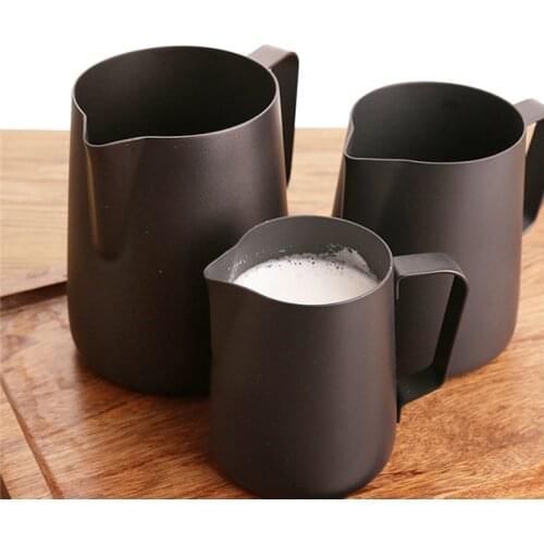 350/600ML Stainless Steel Milk Frothing Jug Espresso Coffee Pitcher Barista Craft Coffee Latte Frothing Jug Pitcher Kitchen &Bar