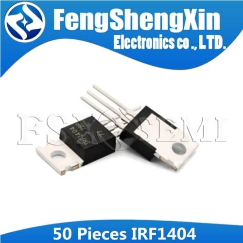 50pcs/lot IRF1404 IRF1404PBF TO-220 Power MOSFET