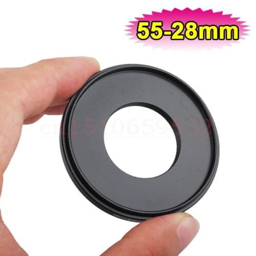 55mm to 28mm 55-28 Lens Stepping Step Down Up Filter Ring Adapter