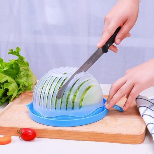 Fruit And Vegetable Cutting Bowl Salad Cutting Bowl Fruit Salad Tools Kitchen Accessories Dinner Plates Mixing Bowl Set