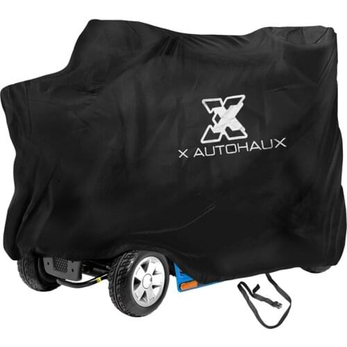 X Autohaux Motorbike Mobility Scooter Cover Waterproof Rain Protection 210D Anti Wear Oxford Wheelchair Scooter Accessories