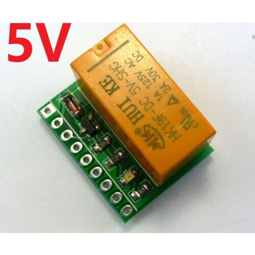 DR21B01 DC 5V DPDT Signal Relay Module Dual Channel selector switch Board for LED MCU Motor Toy car boat model aircraft