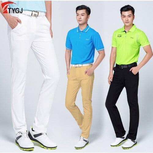 Summer Golf Pants For Mens' Sports Shorts Comfortable Quick-drying Thin Pants