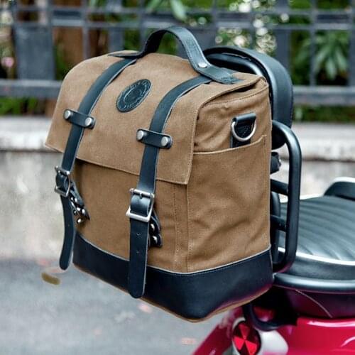 SFK motorcycle bag riding multi functional retro waterproof shoulder bag straddle handbag large capacity 2020 NEW