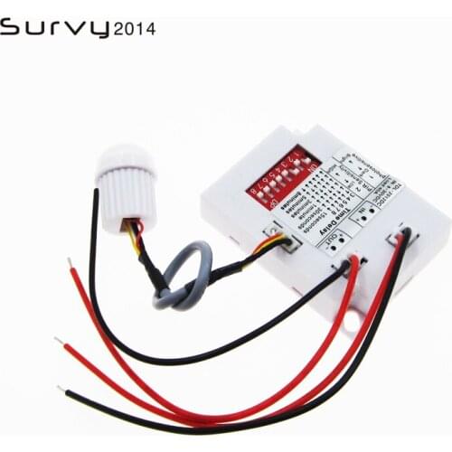 New PIR Motion Sensor Switch TDL-2012 IR Infrared Body Induction Detector 8-30V DC diy electronics