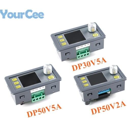 DP30V5A DP50V5A DP50V2A Constant Voltage Current DC-DC Step Down Communication Power Supply Buck Voltage Converter LCD Voltmeter