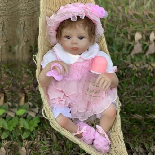 Lifelike Reborn Baby Doll Girl 20" Princes Newborn Boneca Renascida Real Soft Touch Cuddly Gifts Preemie Toddler