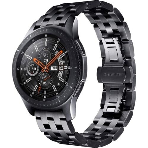 20mm 22mm Stainless Steel Band For Samsung Galaxy Watch 46mm 42mm Band For Amazfit Bip Strap Gear S3 S2 Classic Frontier Strap