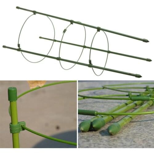 Garden Trellis Climbing Plants Support Cage Stand for Pepper Eggplant Tomato Flowers Garden Supplies- 45CM