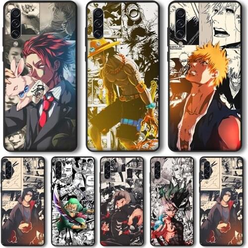 Cool Anime protagonist Phone Case For Samsung Galaxy A51 A71 A50 A70 A20 A30 A40 A20E J4 J6 A6 A8 A7 A9 2018 silicone Cute cases