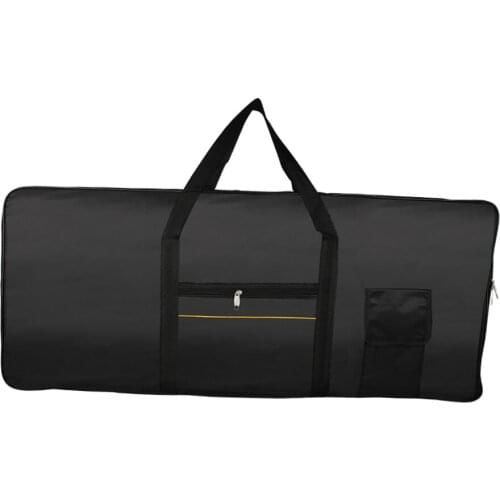 High Quality Waterproof 61-key Electronic Keyboards Container Electric Piano Gig Bag Case Black