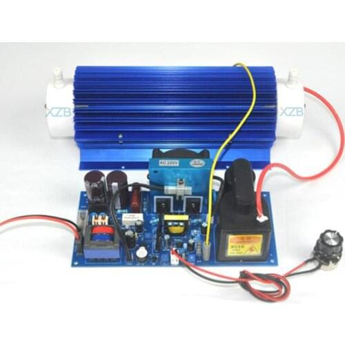 20g/H Double air-cooled Ozone generator accessory parts power supply+Quartz tube
