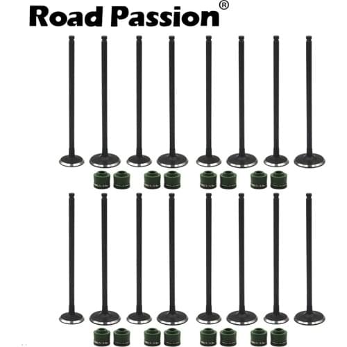 Road Passion Motorcycle Engine Parts Valve Stem & Oil Seal Kit For Kawasaki ZR400 ZZR400 95-07 ZRX400 95-08 ZX500 ZZ-R500 93-94