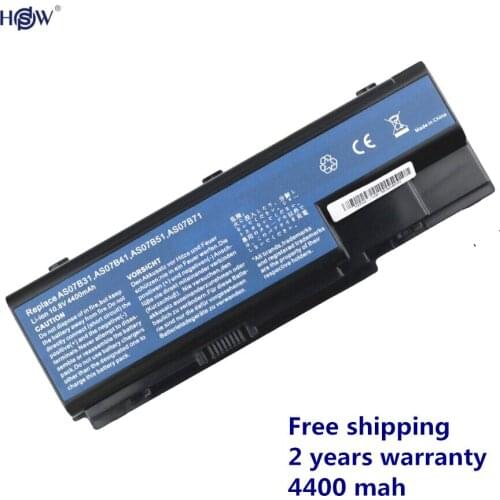 4400mAh Battery for Acer Aspire 6530 6530G 6920 6930 6935 6935G 7220 7230 7330 7520