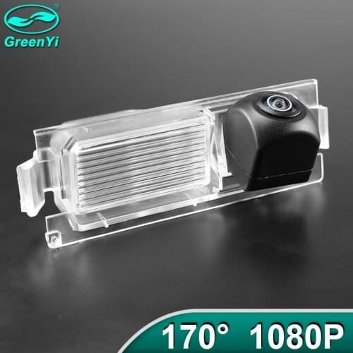 GreenYi 170° AHD 1920x1080P Car Rear View Camera for Kia K2 Rio 3 Hatchback Ceed Sedan Hyundai Accent Solaris Verna I30 Sonata
