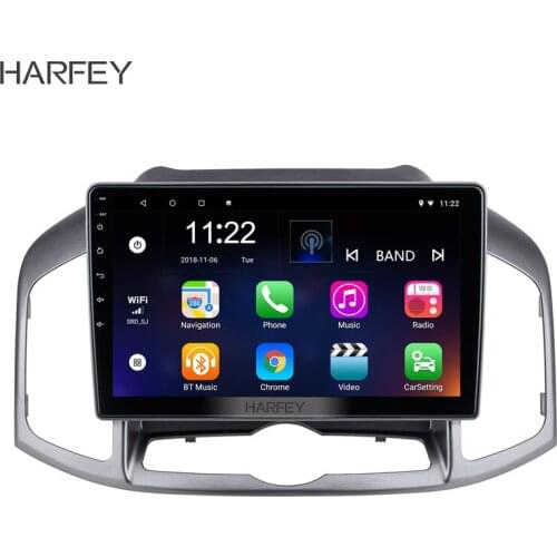 Harfey Car Multimedia player 10.1 inch Android 10.0 for 2017 Chevrolet Captiva car Radio GPS support Carplay OBD2