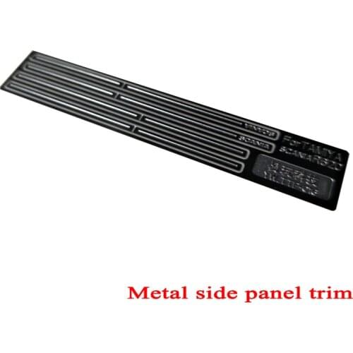 Side Panel Trim Side Rein for 1/14 Tamiya RC Truck Car SCANIA R620 MAN Diy Parts